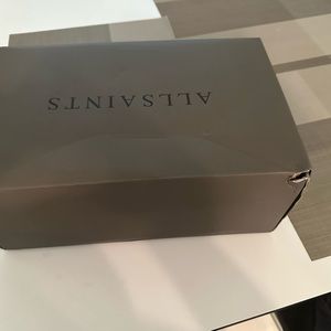 All Saints used box some tears but still good condition